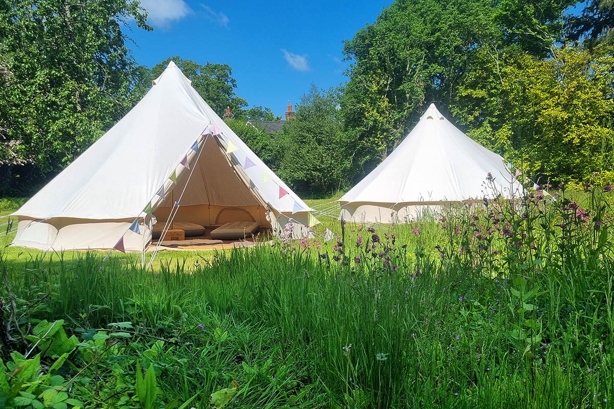 Hosting a Chill Outdoor Art Showcase with Bell Tent Surrey Rentals